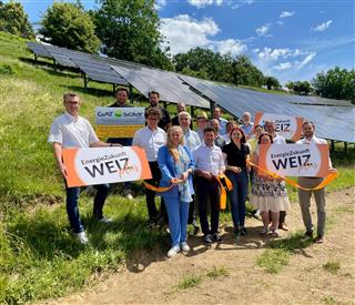 Bildergalerie 1 EnergieZukunft WEIZplus startet Bürgerbeteiligung - Agri-PV-Anlage am Kleeberg in Betrieb